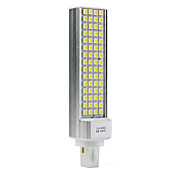 G24 8W 60x5050 SMD 520-600LM 5500-6500K Natural White Light LED Bulb (110-240V)