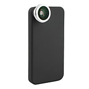 0.28x fisk øje tråd linse med ryggen Case for iPhone 4 og 4s