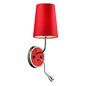 Wall Light with 1 Light in Red