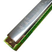 qimei - nybegynder tremolo harmonika 24 holes/24 toner