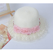 signore fiore pizzo cappello di paglia (circonferenza 56 cm)
