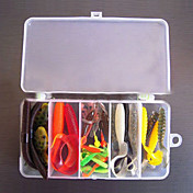 doux ensemble appâts pêche aux leurres (32 pcs)