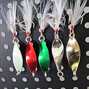 spinner appâts métal 10g 50mm naufrage de pêche au leurre métallique