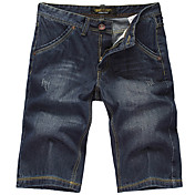 klassische Herren-Jeans abgeschnitten