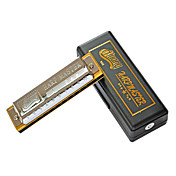 Huang - (108-A) Blues Harp Harmonica 10 Holes/20 Tones