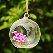 bola de arte en forma de colgantes de cristal del florero