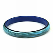 Ladies' Resin Round Bangles Classic Bracelet (More Colors)