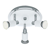 Modern Metal Flush Mount LED Spot Lights with 3 Lights