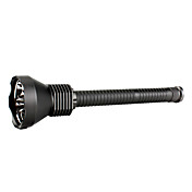 Krystallklar slank holder lommelykt med 5 x Cree t6 lysdioder
