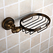 Antique Brass Ti-PVD Finish Wall-mounted Soap Holder
