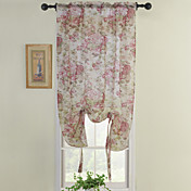 rød tie up Valance