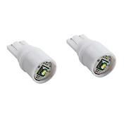 High-Performance T10 3W White LED CANBUS Car Signal Lights (2-Pack, DC 12V)
