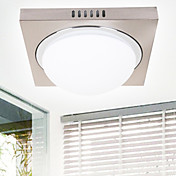 kunstnerisk flush mount med 2 lys glasskærm