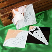 mariée et marié sous-verres (lot de 2)
