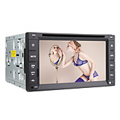 6.2 Inch Digital Touchscreen 2Din Car DVD Player with GPS, Bluetooth, TV, RDS