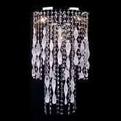 Double Layered Crystal Drop Flush Mount Lights in Round Shape (3*G9 Bulb Base)