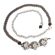 Alloy Party / Evening Belt / Waist Chain With Rhinestones (More Colors)