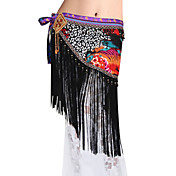 dancewear polyester met kwastjes buikdans prestaties riem voor dames