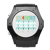 nieuwe ultra-dunne hele staal 1,4 inch horloge telefoon (quad-band bluetooth touchscreen)