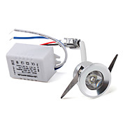 1W 100LM 6500K White LED Ceiling Lamp Down Light with LED Driver (AC 85~265V)
