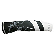kooplus-menn 100% polyester sykling verneutstyr arm varmere (hvit)