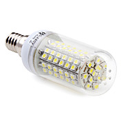 E14 5W 96x3528 SMD 250-300LM 6000-6500K Natural White LED Corn Bulb (220-240V)