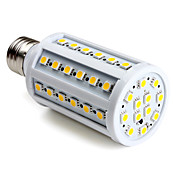 E27 60-SMD 5050 10W 800LM 2800-3300K Warm White LED Corn Bulb (220-240V)