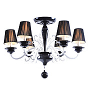 Elegant Metal Pendant Lights with 6 Lights