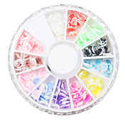3d stieg Stil Nagel Akt Nageldekorationen