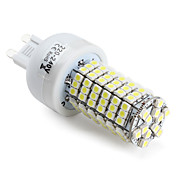 G9 6.5W 120x3528 SMD 400LM Natural White LED Corn Bulb (220-240V)