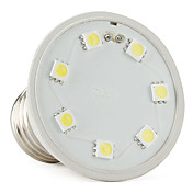 E27 7-LED SMD 5050 70LM 1.9W 220V White LED Spot Light Bulbs