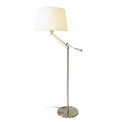 40W Modern Stainless Steel Floor Light with Adjustable Pole