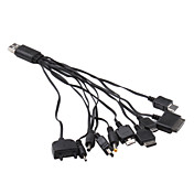 10 in 1 Data Cable for iPhone, HTC, Nokia etc.