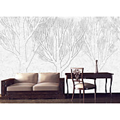 Trees Contemporary Graphics Nature Mural