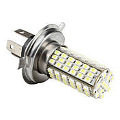 H4 7.14W 1210 SMD 102-LED White Light Bulb for Car Lamps (DC 12V)