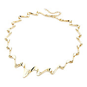 Fashion Waved Personalized Necklace