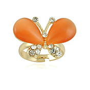 Charmerende Alloy Butterfly Design Crystal Fashion (Flere farver)