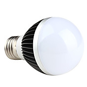 E27 5W 400-500LM 6000-6500K Natural White Light LED Ball Bulb (85-265V)