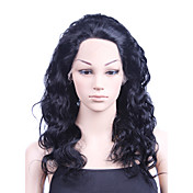 parrucca del merletto pieno con la stirata sul 100% della chioma moda capelli parrucca riccia vergine