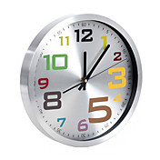Colorful numerica Progettazione lega Orologio da parete