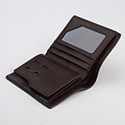 menns skinn lommebok (14 * 12 * 3 cm)