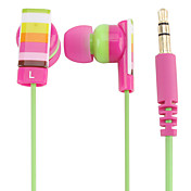 kanen Farbstreifen In-Ear-Ohrhörer magnetische