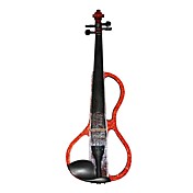 Cozart - (ML024-C4) 4/4 Czechic Crystal Inlaid Electric Violin with Case/Bow/Rosin/Cable/Battery/Extra Crystal/Glue