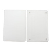 cristal duro moer protetor caso para arenaceous de 13,3 polegadas do MacBook Pro (branco)