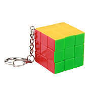 tipo mini c 3x3x3 Magic Puzzle cubo llavero (confusión)