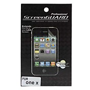 LCD Screen Protector for HTC ONE X (Transparent)