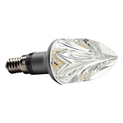 E14 2W 160-180LM 3000-3500K Warm White Light LED Candle Bulb (220V)