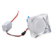 3W Blue Light Acrylic Crystal LED Ceiling Bulb (85-265V)