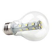 e27 2.5w 18x5050 SMD 150-200lm 6000-6500k branco natural lâmpada LED Ball (220-240v)