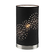 40W Comtemporary Iron Table Light with 1 Light in Black